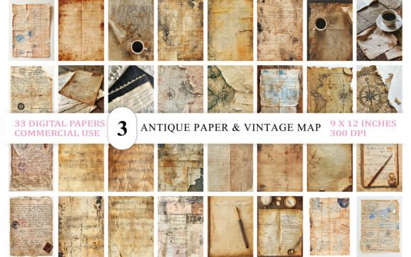 Download Antique Paper &amp; Vintage Map Texture - Premium Resources