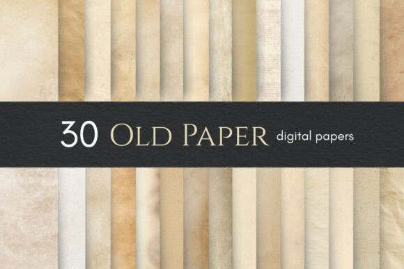 Download 30 Old Paper Textures, Vintage Papers - Premium Resources